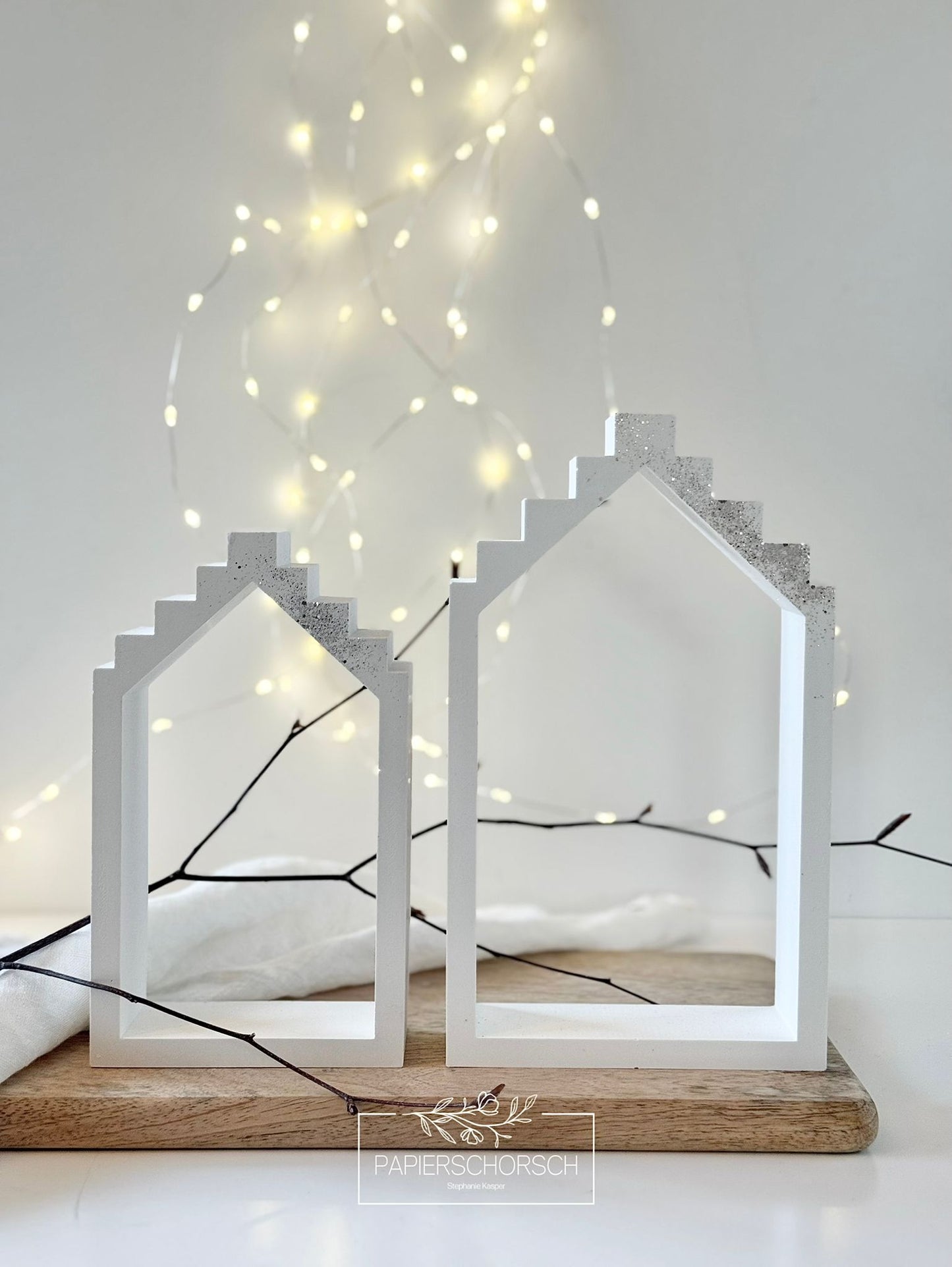 Silikonform - Bausatz Haus Drebbn @Papierschorsch