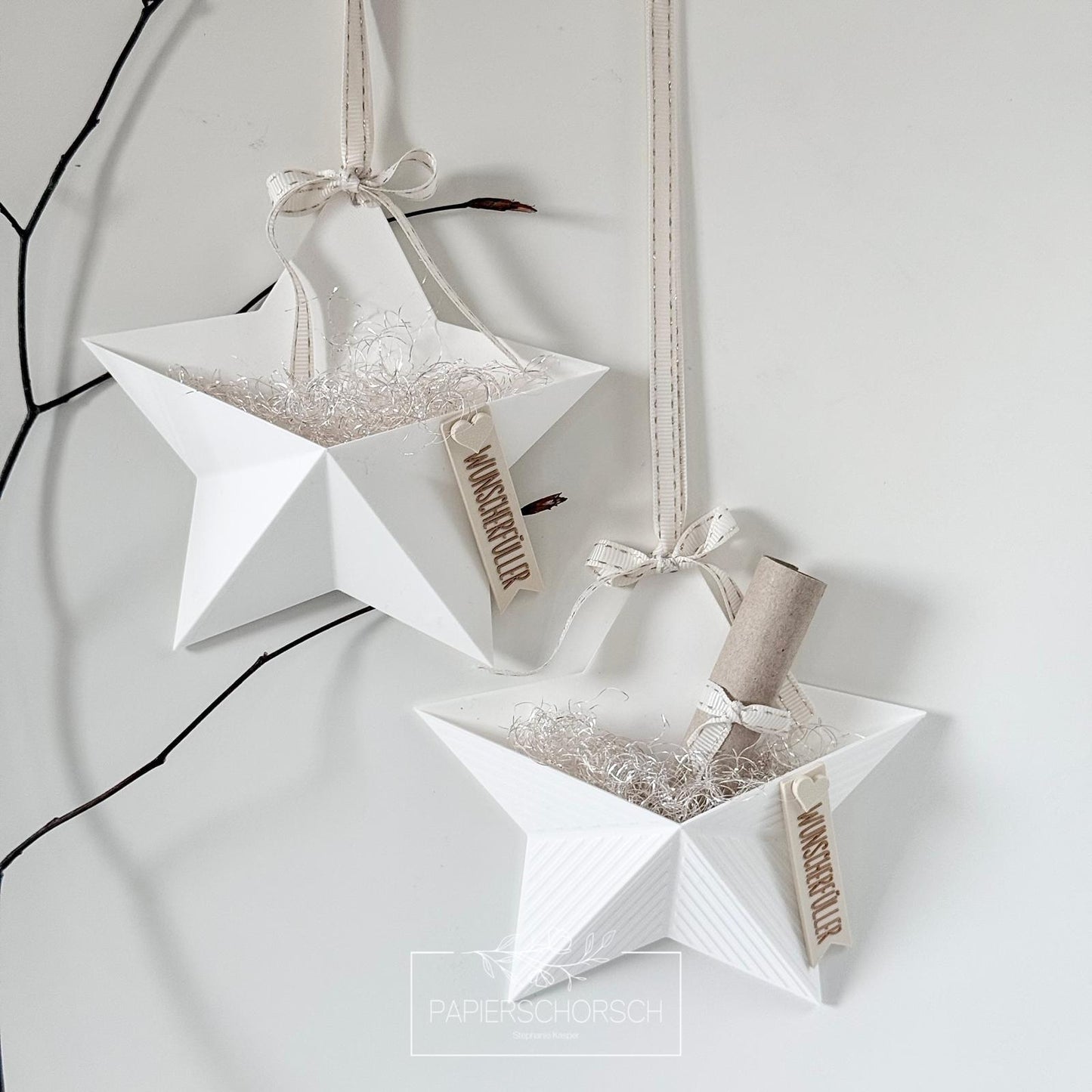 3D Druckdatei - Anhänger Wimpel Set 6
