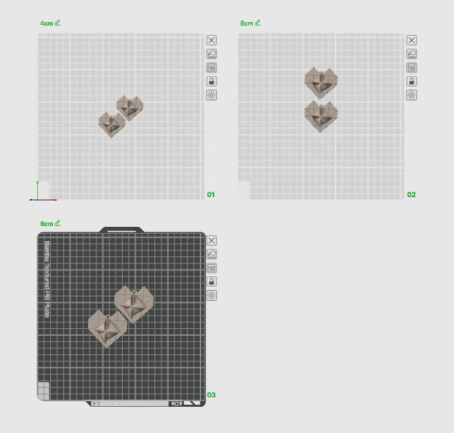 3D Druckdatei - Fröbelherz  Hjertestjerne