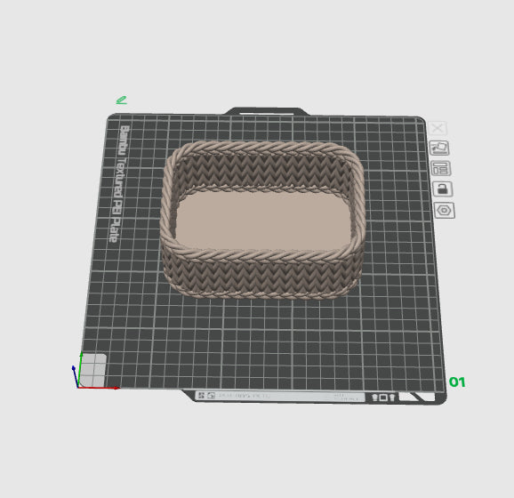 3D Druckdatei - Korb rechteckig LIESL - Bundle